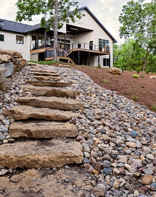 Design & Build rock path